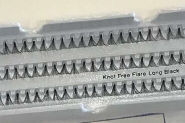 Indonesia, Knot Free Flare Long Black, Size L, Eyelashes