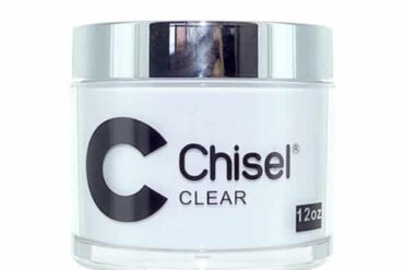 Chisel 2in1 Acrylic/Dipping Powder, Pink & White Collection, CLEAR, 12oz