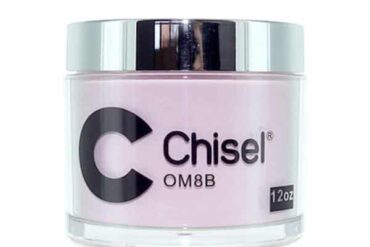 Chisel 2in1 Acrylic/Dipping Powder, Pink & White Collection, OM08B, 12oz