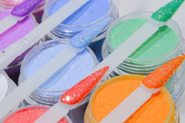 AZURA Sugar Baby – 9 – Dip & Dap Neon Glitter Holographic Powder (2oz) 12 Color