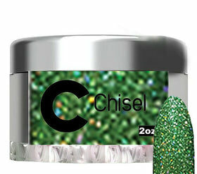Chisel 2in1 Acrylic/Dipping Powder, Glitter Collection, 2oz, GL19
