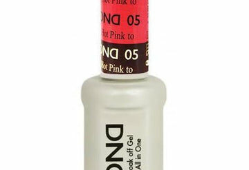 DND Mood Change Gel, D05, Hot Pink to Mulberry 0.5oz