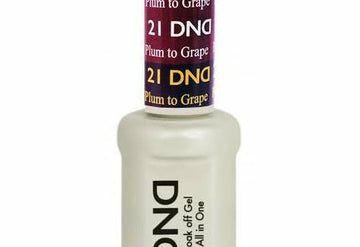 DND Mood Change Gel, D21, Plum to Grape 0.5oz