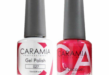 CARAMIA - GEL NAIL POLISH MATCHING DUO - 027