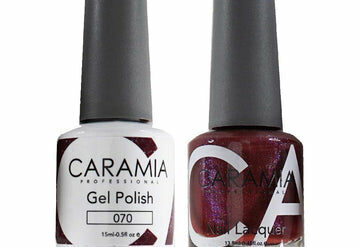 CARAMIA - GEL NAIL POLISH MATCHING DUO - 070