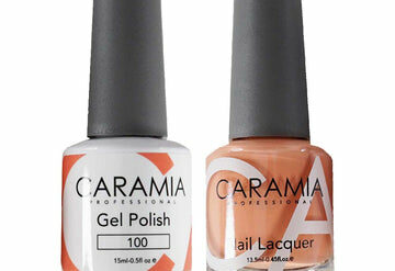 CARAMIA - GEL NAIL POLISH MATCHING DUO - 100