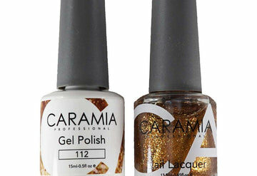CARAMIA - GEL NAIL POLISH MATCHING DUO - 112