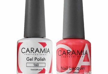 CARAMIA - GEL NAIL POLISH MATCHING DUO - 160