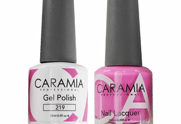 CARAMIA - GEL NAIL POLISH MATCHING DUO - 219