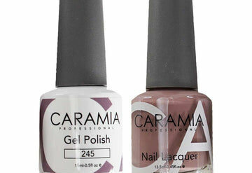 CARAMIA - GEL NAIL POLISH MATCHING DUO - 245