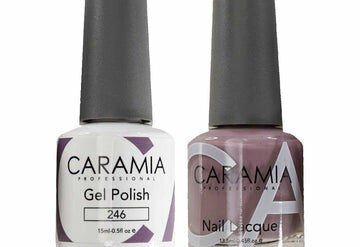 CARAMIA - GEL NAIL POLISH MATCHING DUO - 246