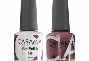 CARAMIA - GEL NAIL POLISH MATCHING DUO - 248