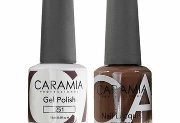 CARAMIA - GEL NAIL POLISH MATCHING DUO - 251