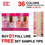DND DC Duo Matching Color - Full set 36 colors #145 - #180 - Creamy Collection