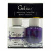 030 Royal Purple Gelixir Gel Nail Polish Duo