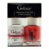 041 Glitter Poppy Flower Gelixir Gel Nail Polish Duo