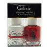 043 Candy Apple Red Gelixir Gel Nail Polish Duo