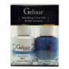 080 Sea Blue Gelixir Gel Nail Polish Duo