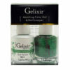 099 Glitter Green Colors - Tropical Green Gelixir Gel Nail Polish Duo