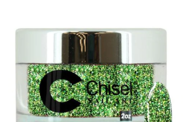 Chisel 2in1 Acrylic/Dipping Powder, Glitter Collection, 2oz, GL33