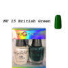 Nugenesis Gel & Lacquer 0.5oz, NU 015, British Green