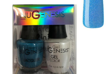 Nugenesis Gel & Lacquer 0.5oz, NU 065, Blue Bayou