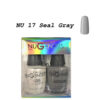 Nugenesis Gel & Lacquer 0.5oz, NU 017, Seal Gray