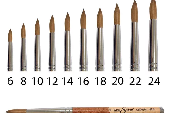 Cre8tion Kolinsky Acrylic Brush B