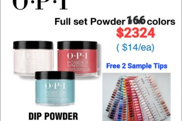 OPI DIP POWDER MATCHING COLORS - FULL SET 166 DIPS