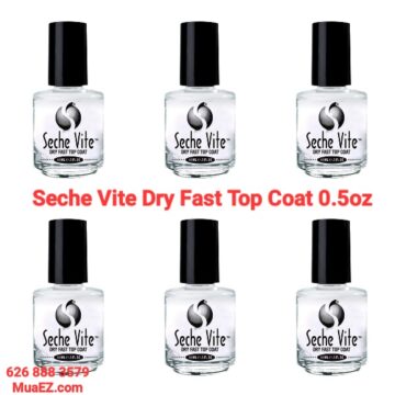 Seche Vite Dry Fast Top coat, 0.5oz $4.5/pcs 6pcs
