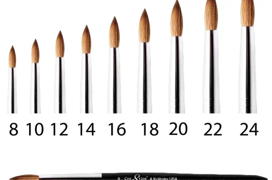 Cre8tion Kolinsky Acrylic Brush A