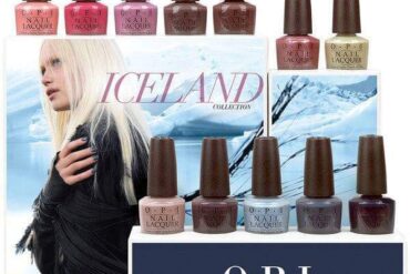 OPI NAIL LACQUER Iceland Collection, Full line of 12 colors (from I53 to I64)