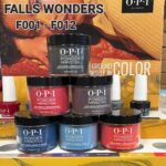 OPI Dipping Powder 1.5oz Fall Wonders Collection, Full 6 colors (From F001 To F012)