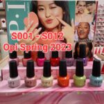 OPI NAIL LACQUER SPRING 2023 Collection, Full 12colors (From S001 To S012)