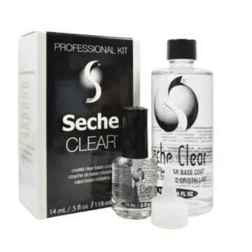 Seche Clear PRO Base Coat Refill Kit – 4oz + 1 bottles 0.5oz