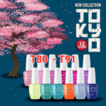 OPI GEL COLORS TOKYO Collection, Full line of 12 colors (from T80 to T91)