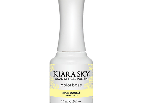 Kiara Sky Gel Polish, G612, Main Squeeze, 0.5oz