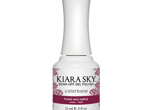 Kiara Sky Gel Polish, G624, Plane And Simple, 0.5oz