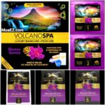 Volcano Spa CBD+ Edition Havana Secrets Pedicure 10 Step, 36 kits/case