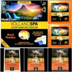 Volcano Spa CBD+ Edition Beach Paradise Pedicure 10 Step, 36 kits/case