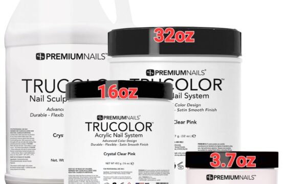 CRYSTAL CLEAR PINK - PREMIUMNAILS TRUCOLOR SCULPTING ACRYLIC POWDER