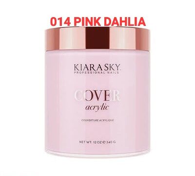 Kiara Sky All In One - Cover Acrylic Powder - 014 PINK DAHLIA 12oz