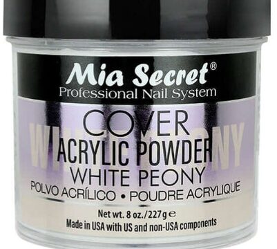 MIA SECRET ACRYLIC POWDER - COVER WHITE PEONY