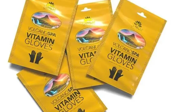Volcano Spa Vitamin Gloves $1.8/kits – 100kits/Case